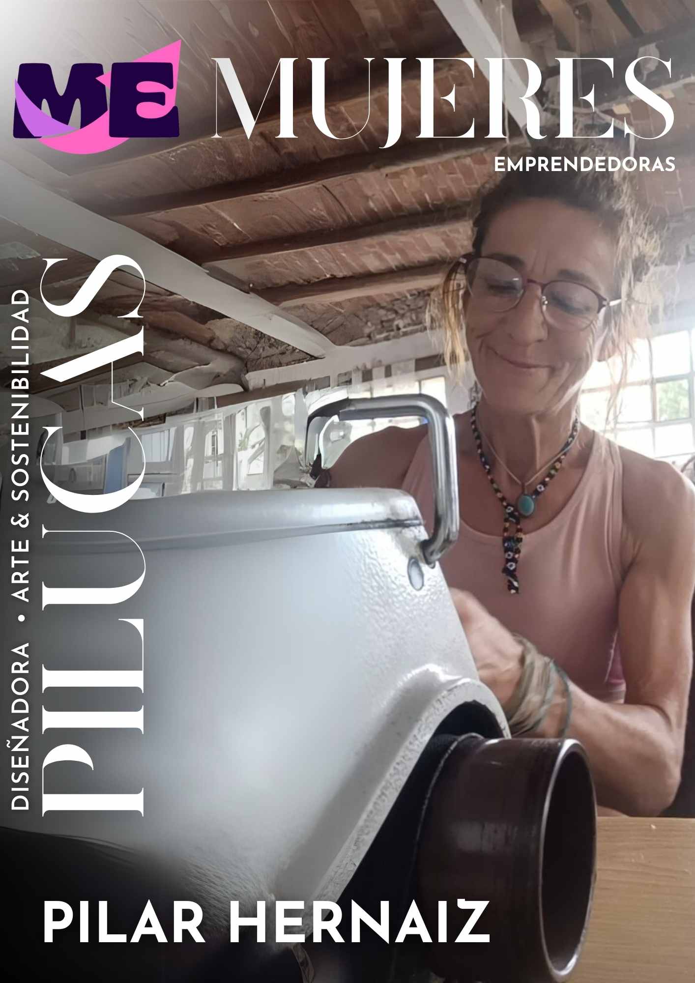 Entrevista a Pilar Hernaiz, creadora de Pilucas: La sostenibilidad y el arte como bandera
