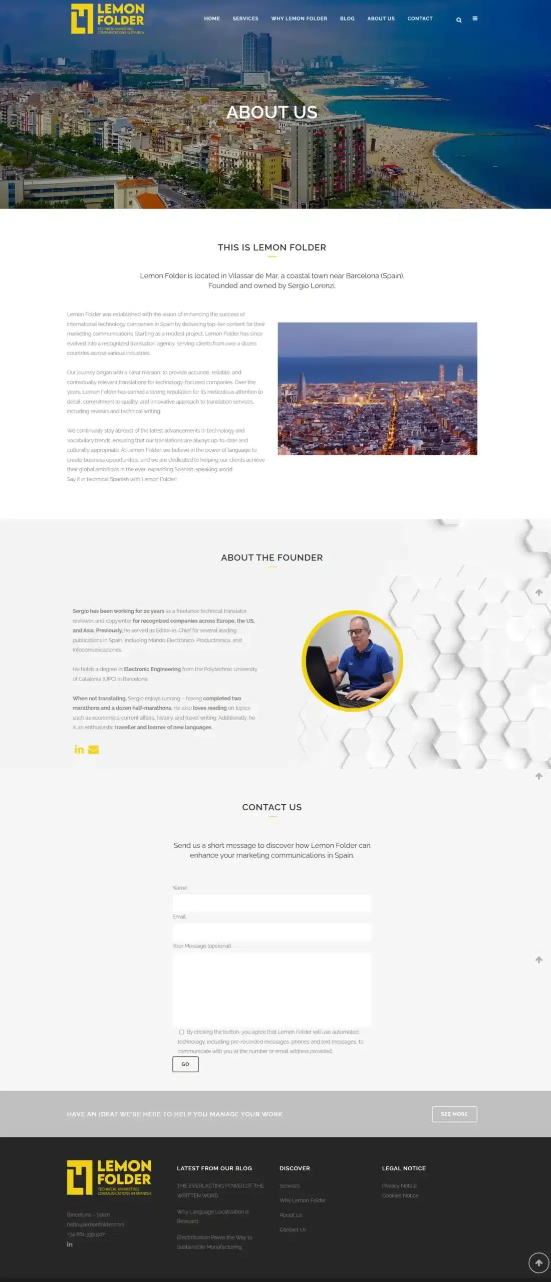 El resultado es una presencia digital consolidada, con una imagen de marca renovada y una web que comunica con claridad y eficacia el valor de sus servicios.
